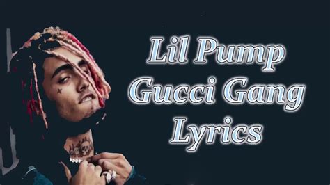 lil pump gucci gang lyrics greek|gucci gang lyrics audio.